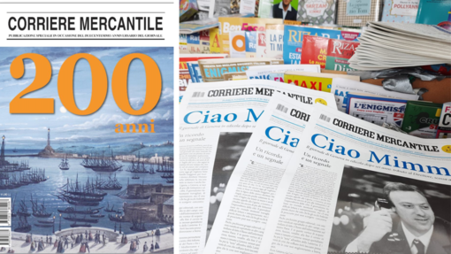 Il Corriere Mercantile celebra duecento anni di storia: un numero speciale e un evento per celebrare il terzo quotidiano italiano per anzianità