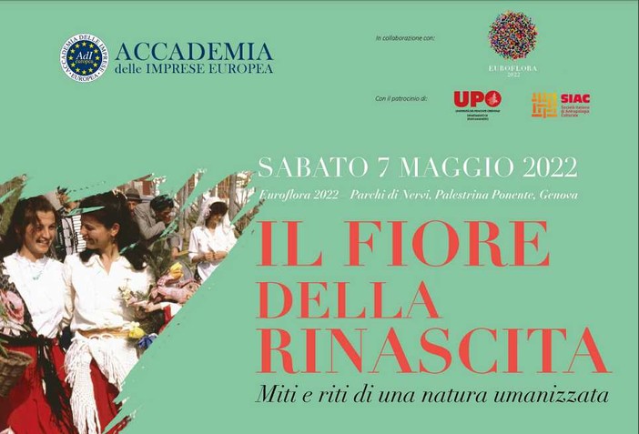 &quot;Il fiore della rinascita&quot;. A Genova il convegno antropologico sulla cultura del fiore