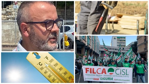 Grande caldo e cantieri edili. Tafaria (Filca Cisl): &quot;Tanti aperti dalle 5 alle 13, ma serve una norma chiara sulla cig per il caldo&quot;