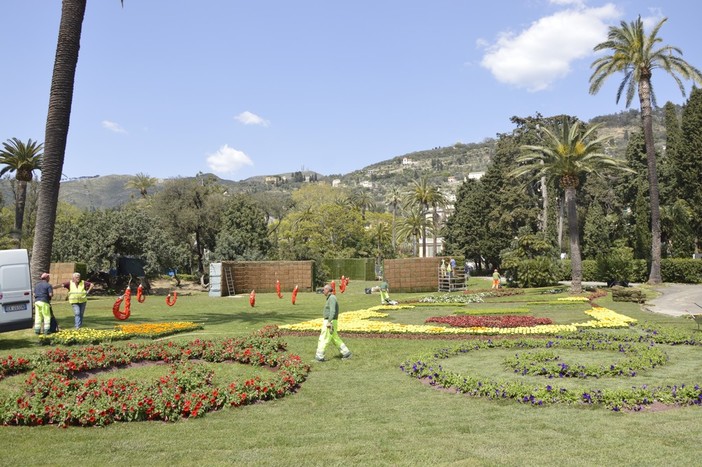 Ultimi preparativi in vista di Euroflora 2018: la visita al cantiere