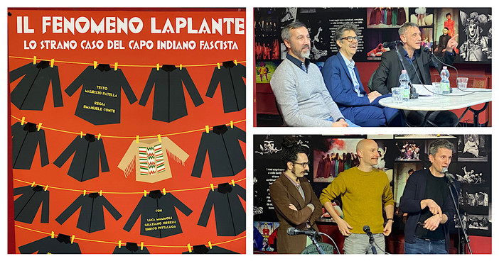 Il 23 marzo debutta &quot;Il fenomeno Laplante - Lo strano caso del capo indiano fascista&quot; al Teatro della Tosse (Video)