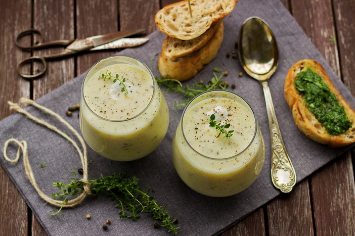 Mercoledì Veg: crema di fagiolini con crostini