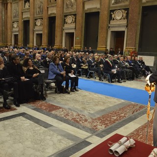 Festa della Polizia: cerimonia al Ducale nonostante il maltempo