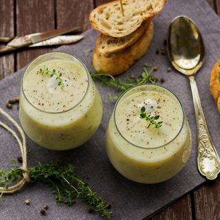 Mercoledì Veg: crema di fagiolini con crostini