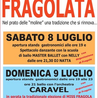 Bargone: torna la Fragolata, l'appuntamento nel fine settimana