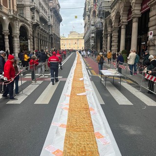 Focaccia più lunga del mondo, Festa della Bandiera e Genoa-Perugia, ecco tutte le variazioni al traffico