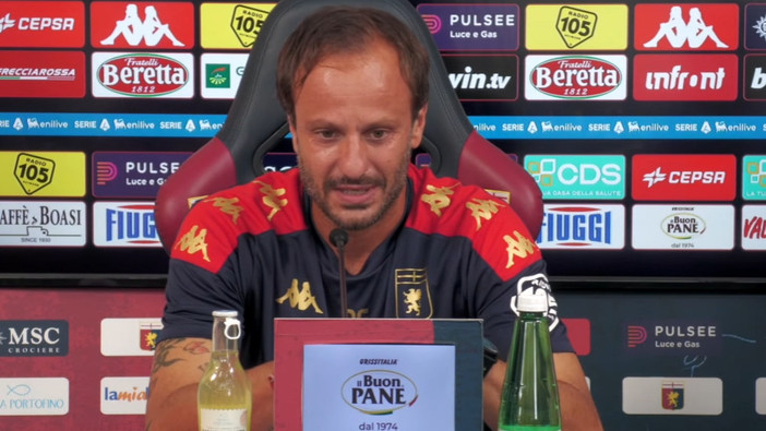 E' già vigilia di campionato per il Genoa. Gilardino: “Abbiamo voglia ed entusiasmo, guardiamo avanti”