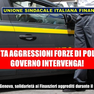 Molassana, Finanzieri aggrediti durante un arresto, USIF: &quot;Il Governo intervenga&quot;