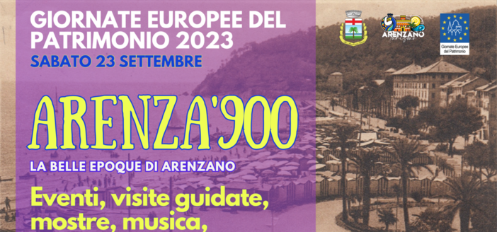 Giornata Europea del Patrimonio, Arenzano diventa Arenza'900 e celebra la belle époque