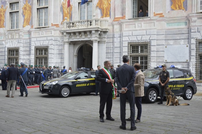 A Palazzo San Giorgio le celebrazioni del 244° anniversario della Guardia di Finanza