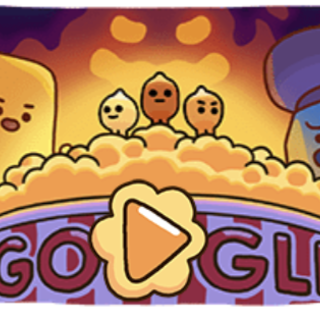 Google celebra il popcorn con uno speciale doodle da record