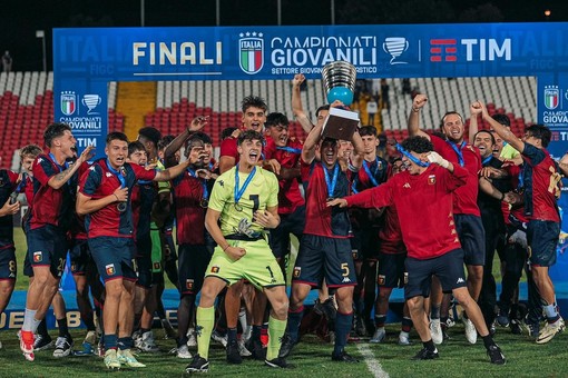 Grifoncini tricolore, l'Under 18 del Genoa di Gennarino Ruotolo si laurea campione d'Italia