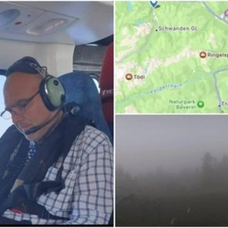 Aereo da turismo precipita in Austria a causa della nebbia, alla guida un pilota genovese