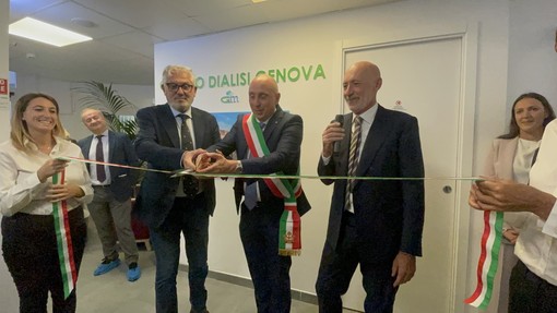 A Sturla inaugurata una nuova struttura per l’assistenza di pazienti con insufficienza renale