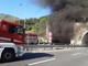 Autostrade, da questa sera stop ai cantieri in Liguria, si attende l'esito degli ispettori nella galleria incendiata