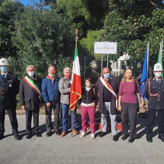 Pegli, intitolati al partigiano Luigi Perotti i giardini accanto alla scuola Mario Emanuelli