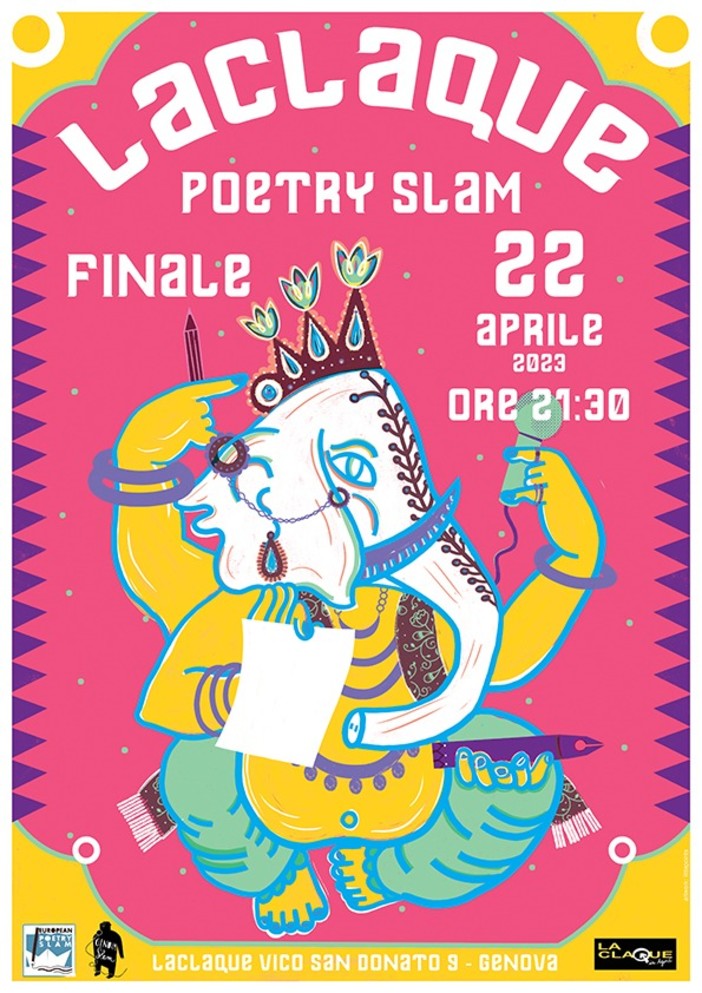 Poetry Slam, &quot;un po' spettacolo, un po' competizione poetica&quot;, sabato 22 l'attesa finale alla Claque