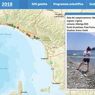 Ceriale e Pietra Ligure, mare fortemente inquinato secondo le analisi di Goletta Verde