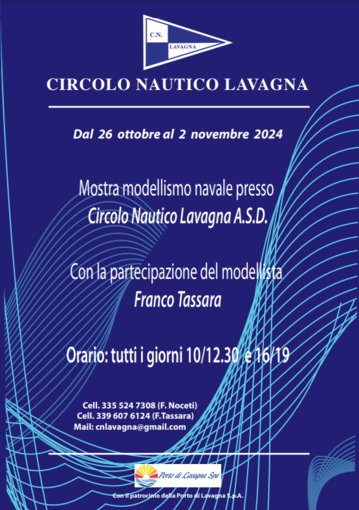 AL CN Lavagna mostra di modellismo navale