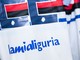 'La mia Liguria' sulle maglie di Genoa, Sampdoria e Spezia all'esordio in campionato