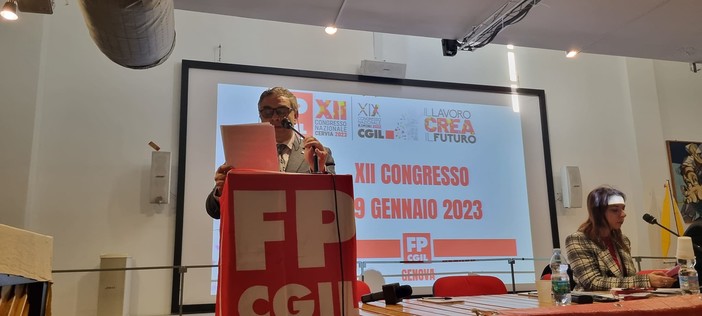 Luca Infantino confermato Segretario Generale FP CGIL Genova