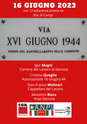 Commemorazione dei deportati del 16 giugno '44, alle 12 la cerimonia alla pressa ex Siac di Campi