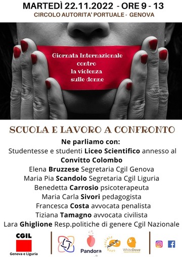 Giornata contro la violenza sulle donne: scuola e lavoro si confrontano