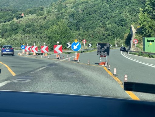 Autostrada A12, deviazione di carreggiata per lavori di manutenzione sul viadotto Bisagno