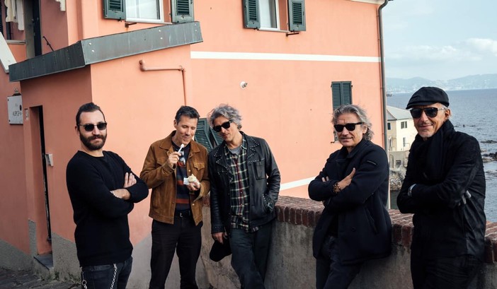 Luciano Ligabue a pranzo a Boccadasse prima del live al Carlo Felice