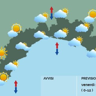 Meteo, nuvole basse su gran parte della regione, ma non pioverà