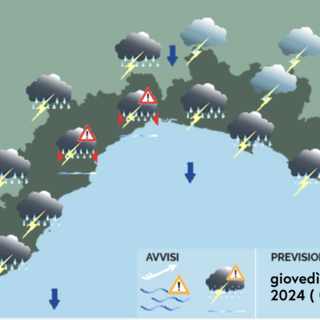 Meteo, rovesci temporaleschi intensi e raffiche di vento fino a cento chilometri orari