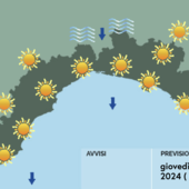 Meteo, giornata soleggiata e condizioni stabili su tutta la Liguria