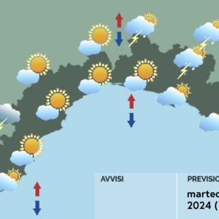 Meteo, ampie schiarite ma nel pomeriggio aumenta la nuvolosità a ponente