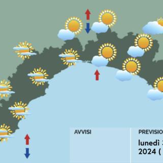 Meteo, cieli velati in mattinata. Possibili rovesci sparsi in serata anche in costa