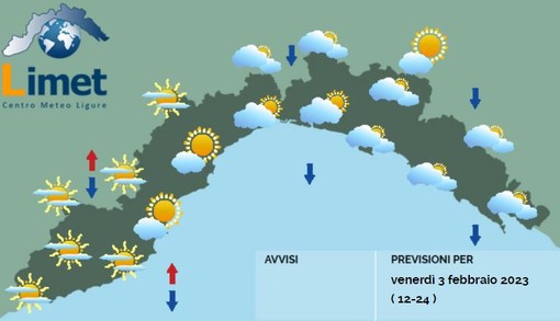 Meteo, tempo sereno al mattino, nel pomeriggio nuvole da levante verso il centro della regione