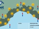 Meteo: alta pressione e temperature superiori alle medie del periodo