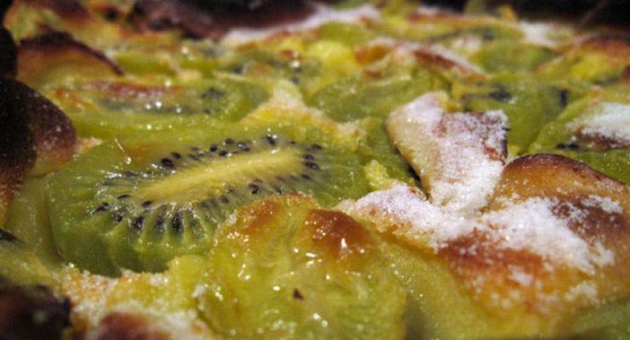 Mercoledì Veg: Clafoutis ai kiwi