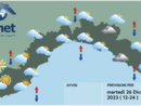 Meteo, ancora nuvole sul centro levante