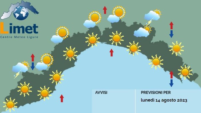 Meteo: al mattino sereno su tutta la regione, nel pomeriggio qualche temporale su Alpi e Appennino orientale