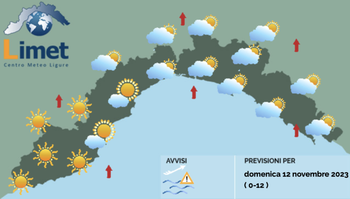 Meteo, mattinata di cielo coperto ma nel pomeriggio migliora