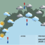 Meteo, primo giorno dell'anno con nuvolosità sul centro e levante ligure