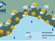 Meteo, vento forte con raffiche di burrasca, temperature minime in diminuzione