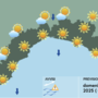 Meteo, domenica soleggiata ma con forti venti e temperature in calo