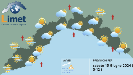 Meteo, tempo variabile e nubi sparse su tutta la regione