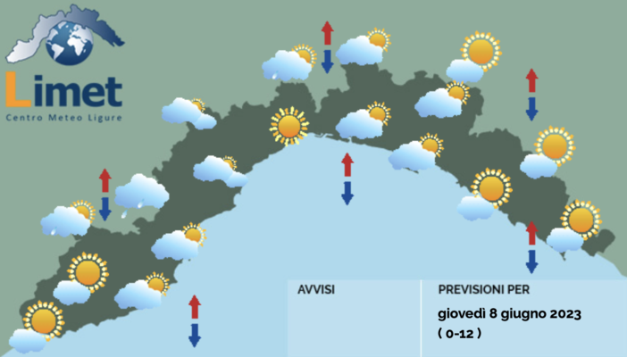 Meteo, ancora variabilità. Ampie schiarite nel pomeriggio