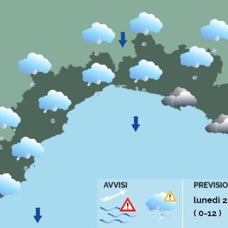 Meteo, l'aria gelida continentale porta nevicate abbondanti anche a quote basse