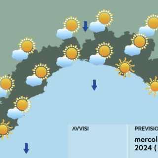 Meteo, sole sulla Liguria (ma solo a sprazzi)