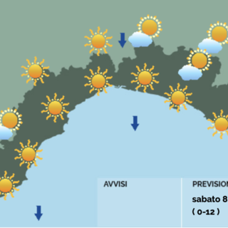 Meteo, tempo in miglioramento su tutta la Liguria