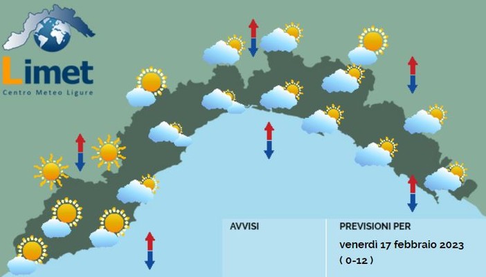 Meteo, nuvole basse su gran parte della regione, ma non pioverà