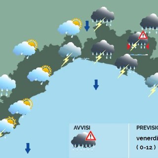 Meteo: un'altra giornata di allerta su tutta la regione, in arrivo un'intensa perturbazione